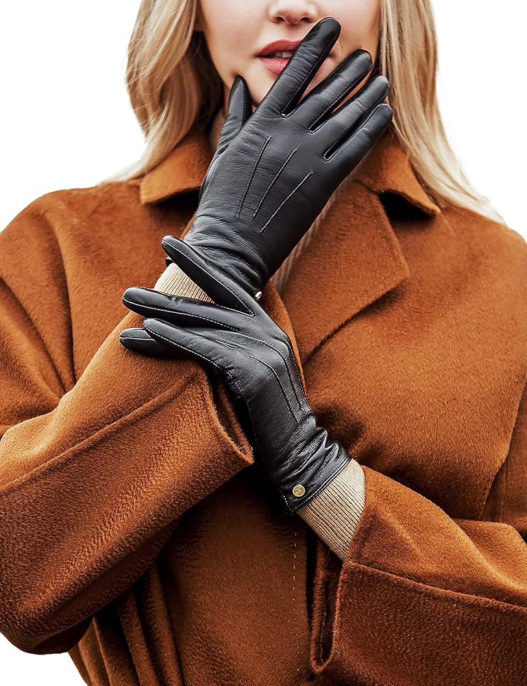 Illustrative example of womens leather gloves from Google Search