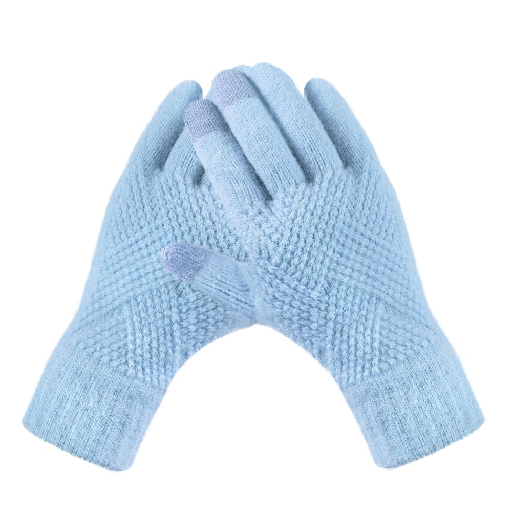 Illustrative example of wool gloves womens from Google Search