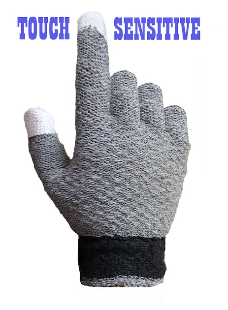 Illustrative example of woolen gloves for men from Google Search