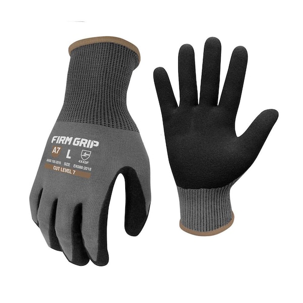 Illustrative example of work gloves with grip from Google Search