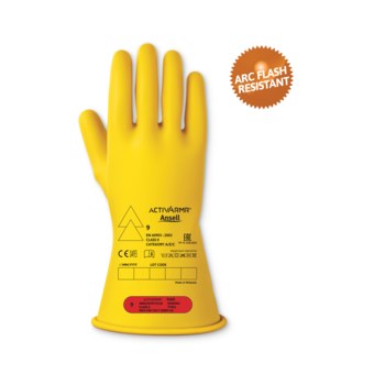 Illustrative example of yellow glove from Google Search