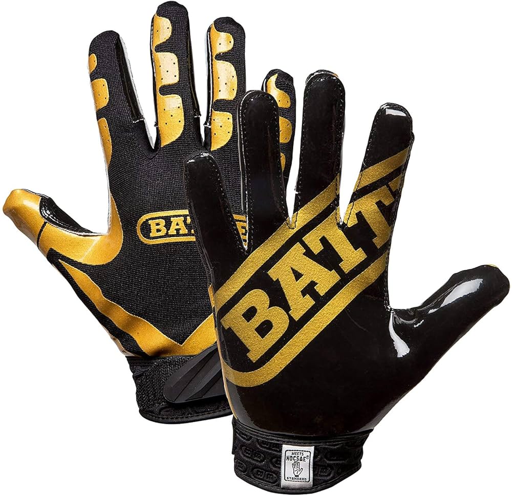 Illustrative example of youth wr gloves from Google Search