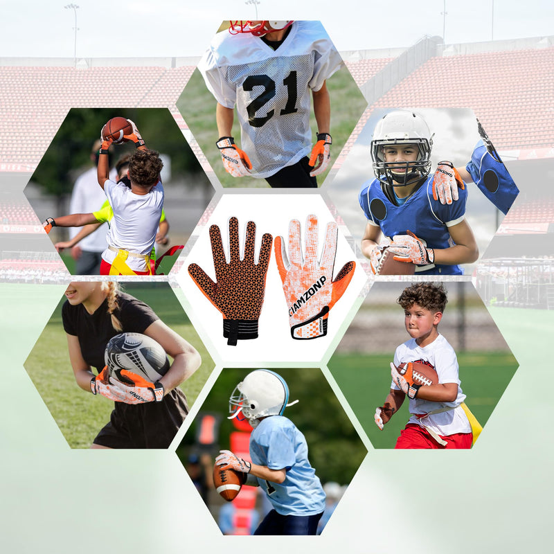 Illustrative example of youth xs football gloves from Google Search